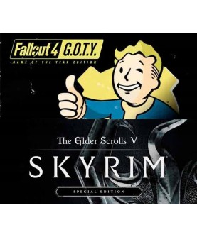 The Elder Scrolls V: Skyrim Special Edition + Fallout 4 G.O.T.Y. Steam Key GLOBAL